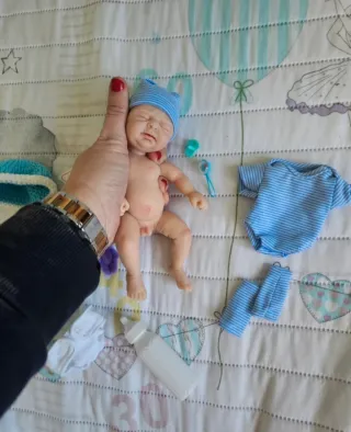 Muñeca Reborn Silicona Bebé Realista