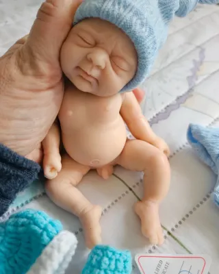 Muñeca Reborn Silicona Bebé Realista