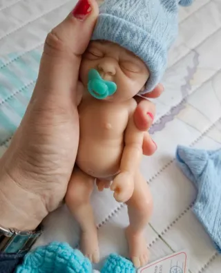 Muñeca Reborn Silicona Bebé Realista