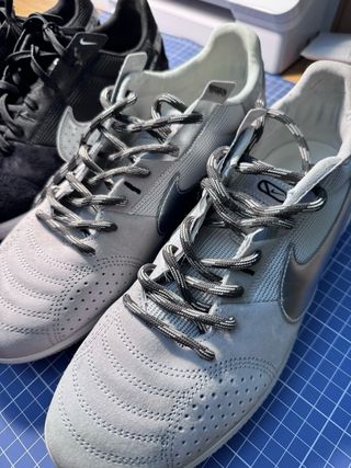 2 Zapatillas Nike Fútbol Hombre Negro/Gris