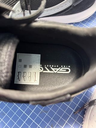 2 Zapatillas Nike Fútbol Hombre Negro/Gris