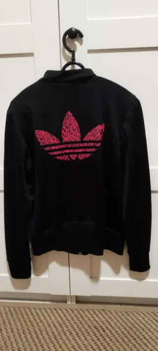 Chaqueta Adidas Talla 38 Leopardo Rosa