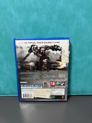 God of War 3 Remasterizado PS4