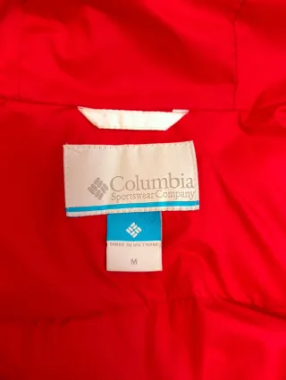 Chaqueta Columbia Anorak Azul y Blanca