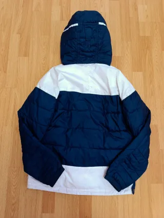 Chaqueta Columbia Anorak Azul y Blanca