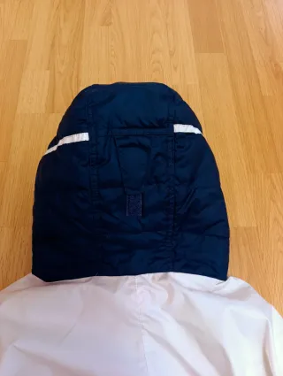 Chaqueta Columbia Anorak Azul y Blanca