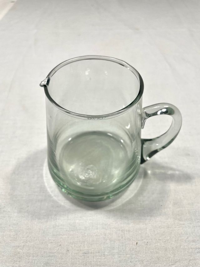 6 Tazas Café + Lechera Vidrio