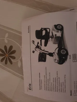 Scooter eléctrico personas mayores