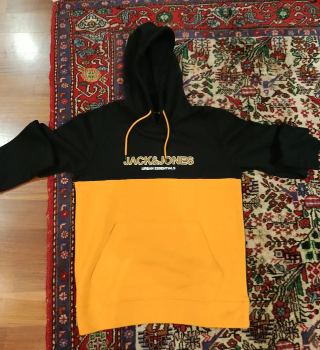 Felpa Jack & Jones bicolore