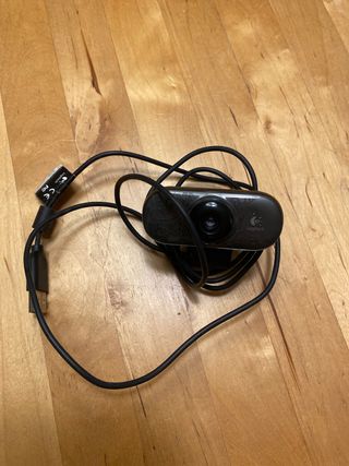 Webcam Logitech USB Negra