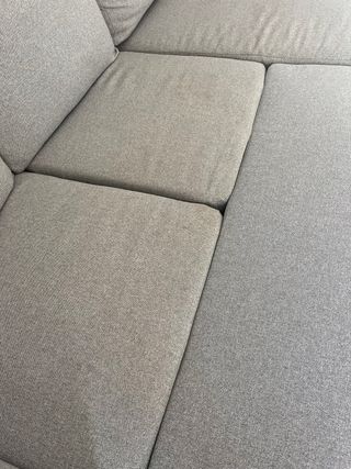 Sofá Chaise Longue Ikea Barslov Gris