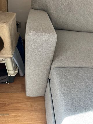 Sofá Chaise Longue Ikea Barslov Gris