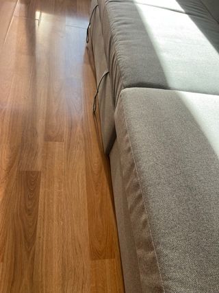 Sofá Chaise Longue Ikea Barslov Gris