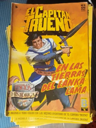 LOTE 33 COMICS "EL CAPITÁN TRUENO"