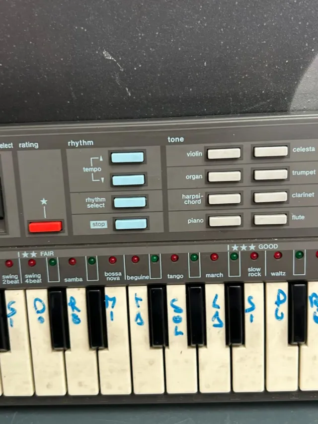 Teclado piano electrónico Casio PT-87