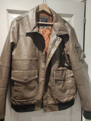 Cazadora hombre Di bye marrón