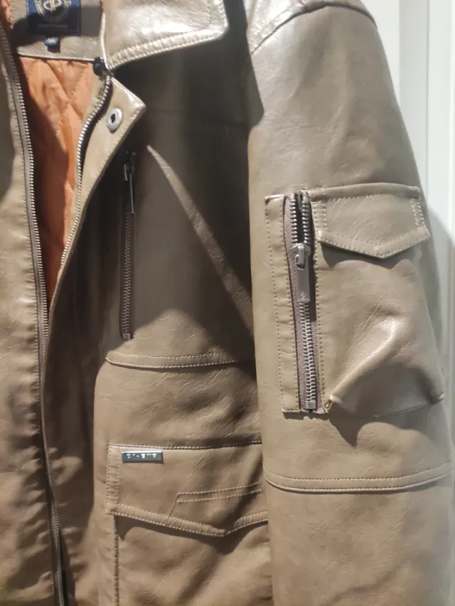 Cazadora hombre Di bye marrón