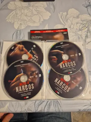 Narcos Temporada 2 - 4 DVDs