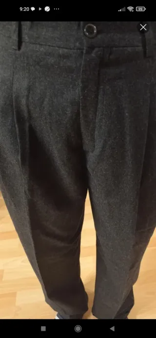 Traje de chaqueta paño gris oscuro