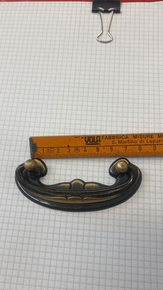 Maniglie vintage in ottone