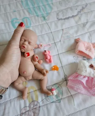 Mini Bebé Reborn Silicona