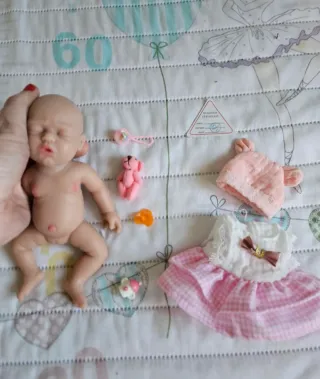 Mini Bebé Reborn Silicona