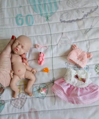 Mini Bebé Reborn Silicona