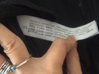 Body Zara Negro Talla Única