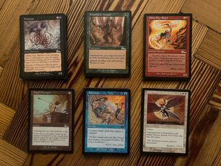 70 carte Magic vintage old Eredità di Urza