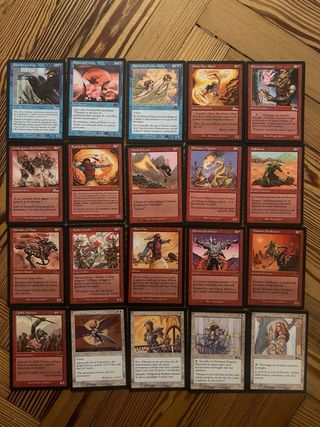 70 carte Magic vintage old Eredità di Urza