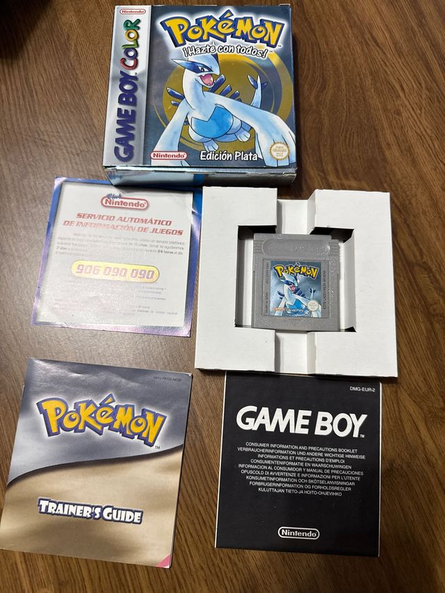 Pokémon Plata Game Boy Color Edición Plata