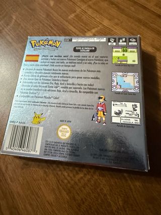 Pokémon Plata Game Boy Color Edición Plata