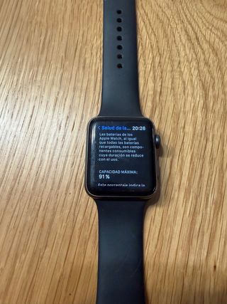 Apple Watch Series 3 Negro/Plata