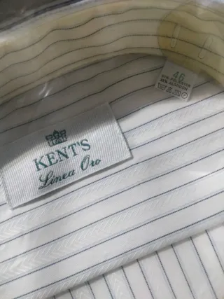 Camisa KENT'S Rayas Finas Talla 46