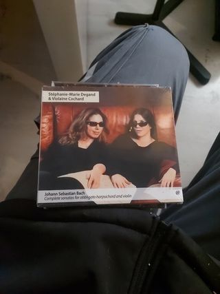 2 CDs Música Clásica Bach Sonatas