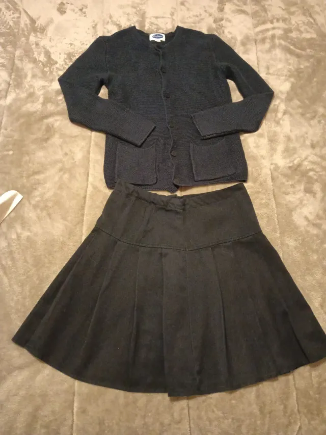 Conjunto Saia e Casaco Menina 10A