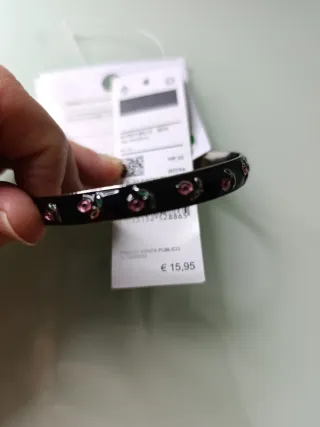 2 Pulseras Benetton flores rosas