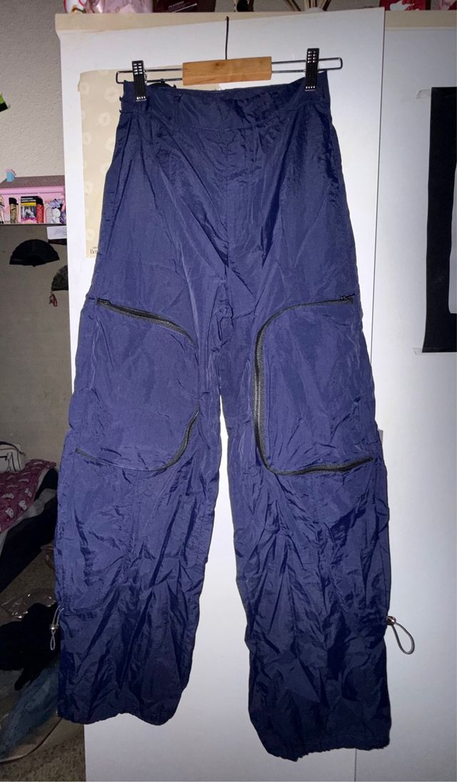 Pantalón cargo azul marino