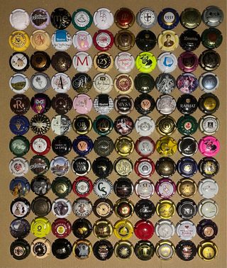 120 Chapas de Cava Colección Variada