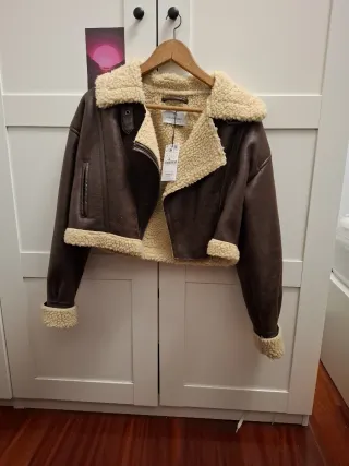 Chaqueta aviador forrada