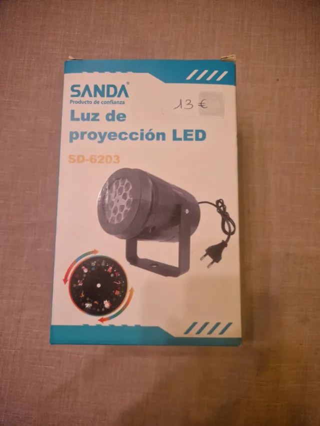 Proyector LED SANDA SD-6203 Navideño
