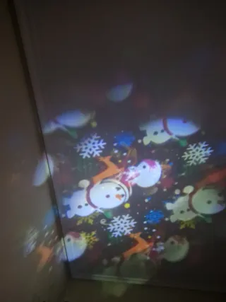 Proyector LED SANDA SD-6203 Navideño