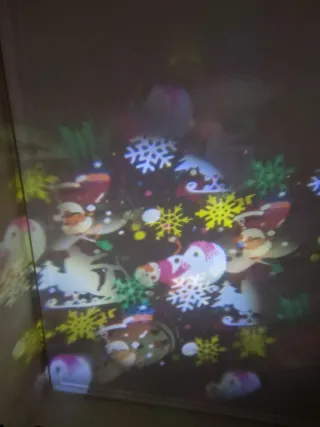 Proyector LED SANDA SD-6203 Navideño