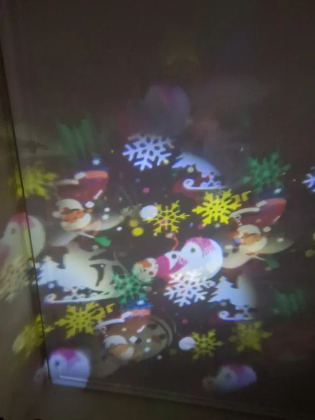 Proyector LED SANDA SD-6203 Navideño