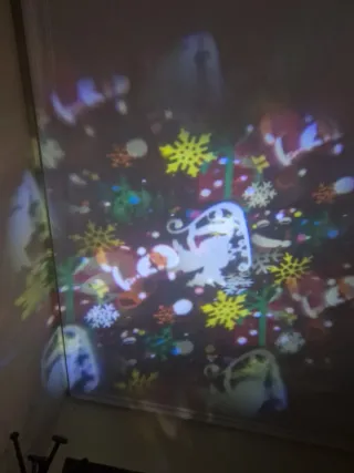 Proyector LED SANDA SD-6203 Navideño