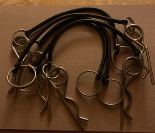 Set 10 ganci per utensili e lacc.