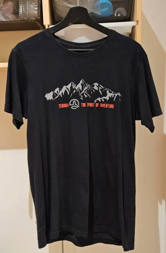 Camiseta Ternua Hombre Negra