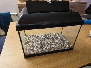 Pecera 25L con tapa para LED