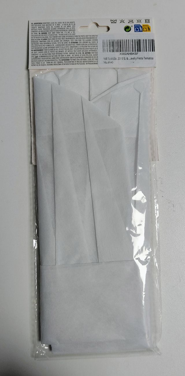 Gorro de Cocinero Papel Desechable