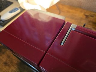 Radiocassette Sanyo M-V40L Rojo